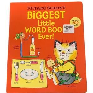 Richard Scarry's Biggest Little Word Book Ever! Children's Book
